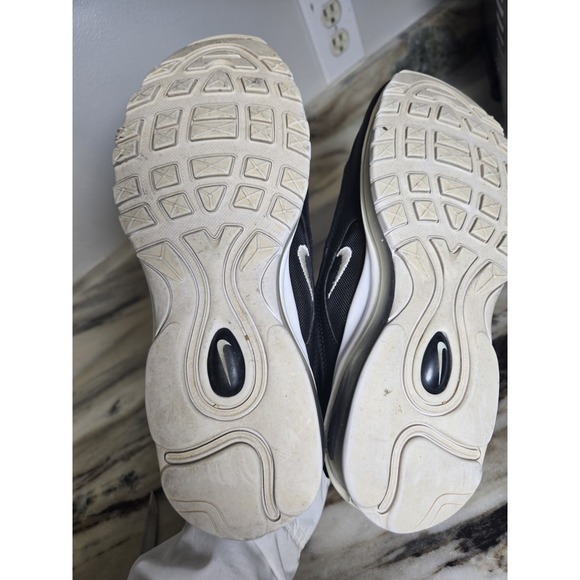 Nike Air Max 97 Shoes Mens Size 8 Black Running Comfort Walking Gym Sneakers - Picture 5 of 13